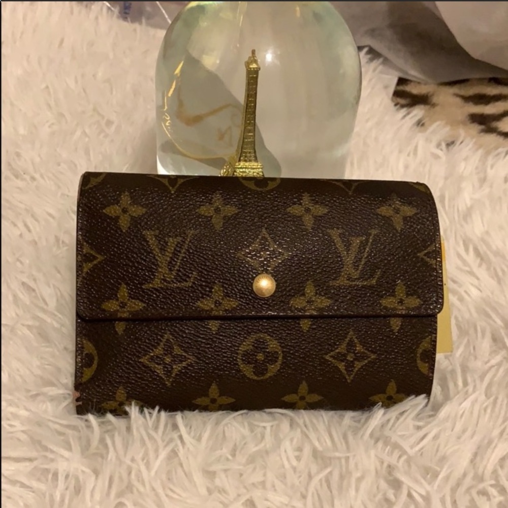 Monogram Trifold wallet